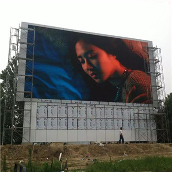 IP65 Outdoor LED Billboard Wide View Distance Excellent Color Uniformity High Brightness